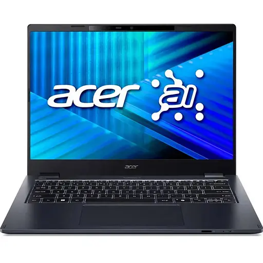 Acer Ноутбук TravelMate TMP414-55 14" WUXGA IPS, Intel U7-255U, 64GB, F1TB, UMA, Lin, синий