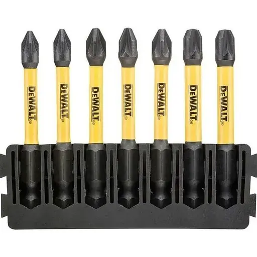 Касета з бітами DeWalt FlexTorq L=57 мм біти Рz2 - 7 шт. (DT70821)