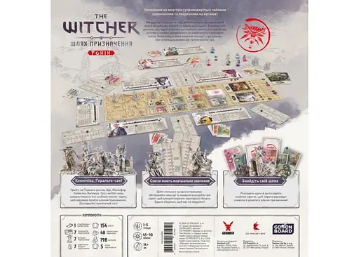 Настільна гра Geekach Games Відьмак. Шлях призначення. Ронін (The Witcher: Path Of Destiny - Ronin) (укр.) - фото 3