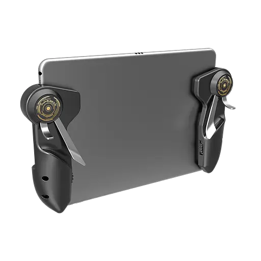 Ігровий механічний тригер зовнішній джойстик для телефону смартфона Memo AKpad-6k ігрові кнопки Black (18543) - фото 4