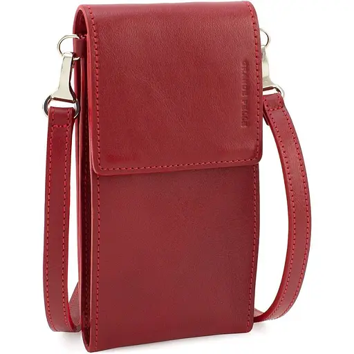 Шкіряна сумка Grande Pelle 19.5х10.5х2.5 см sum0026222 - фото 3