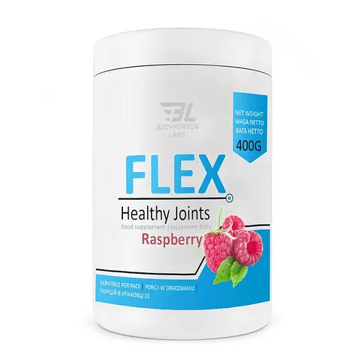 Комплексна формула для суглобів Bodyperson Labs Flex Healthy Joints зі смаком малини 400 г