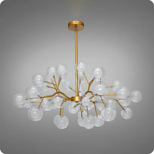 Люстра підвісна 517 Dlight на 45 ламп Золото Сатін (01966) - фото 2