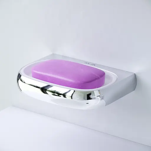 Мильниця Am.Pm Sensation скляна настінна хром A3034200, Хром - фото 2