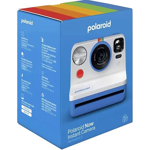 Фотокамера моментального друку Polaroid Now Gen 2 Blue [90133] - фото 7