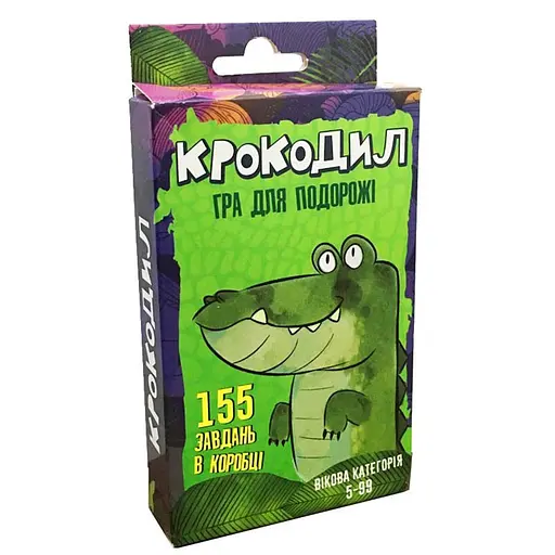 Настільна гра "Крокодил" Strateg 30557, 31 картка, інструкція - фото 1