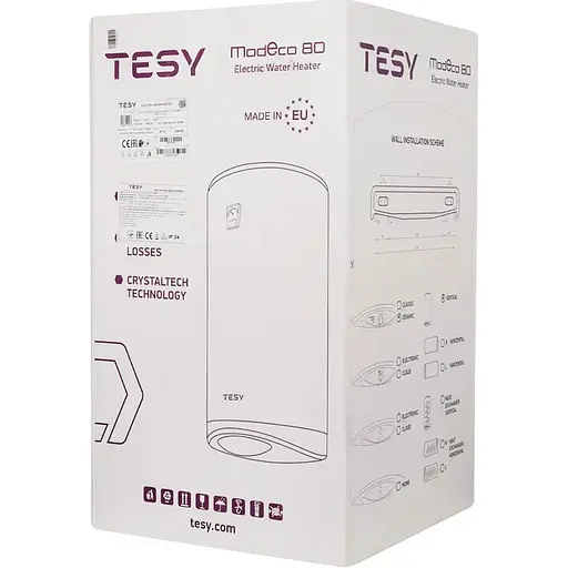 Бойлер Tesy ModEco Ceramic 80L GCV 80 47 24D C21 TS2RC (304801) (127466) - фото 6