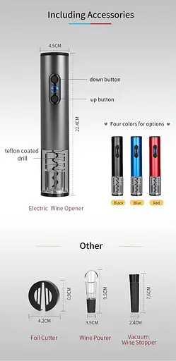 Електроштопор Sunway SWA-WG27  - фото 2