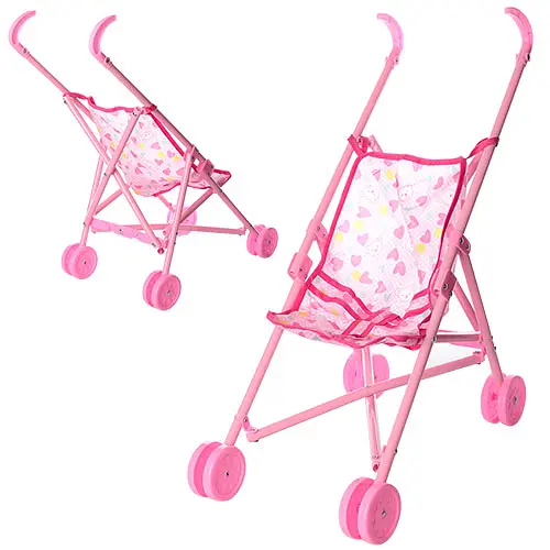 Коляска 0881 для куклы, пластик, складная, в пакете (6903101218012) - фото 1