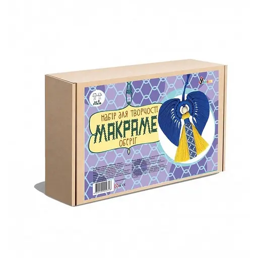 Набір дитячої творчості Макраме "Оберіг" УМНЯШКА М-003 - фото 2