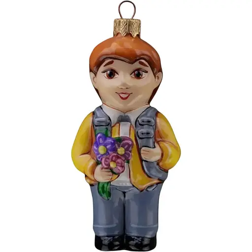 Ялинкова прикраса Різдвяні історії Школярик скло (4820001179798)