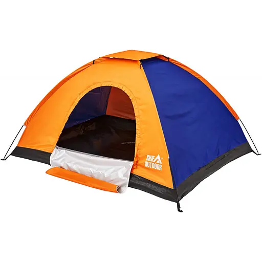 Намет Skif Outdoor Adventure 200x150 см 2-х місцева Orange-Blue (1013-389.00.84) - фото 4