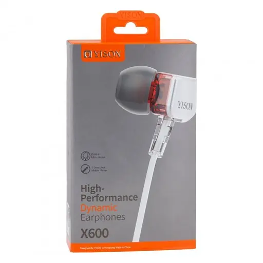 Навушники Yison X600 Сталевий - фото 2