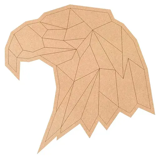 Основа для декорування панно-мозаїка Rosa Talent Орел 1 МДФ 42х42 см