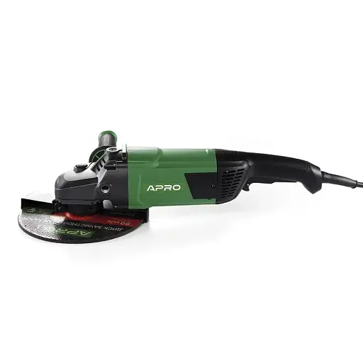 Болгарка шліфувальна кутова (КШМ) Apro 230/3000 РМ 30412 - фото 3