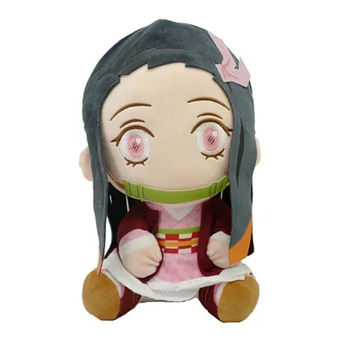 М'яка іграшка Клинок розсікаючий демонів Незуко Demon Slayer Kimetsu no Yaiba Nezuko 20 см P DS 27 - фото 2