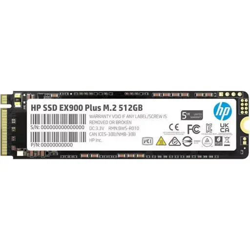 SSD накопичувач HP EX900 Plus 512GB (35M33AA) [142842]