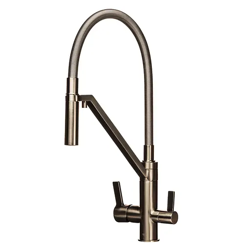 Смеситель для кухни под осмос Topaz Sardinia TS 8812-H24-PVD-S Нержавеющая сталь - фото 4