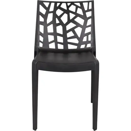 Стул садовый пластиковый Bica Matrix графит - фото 1