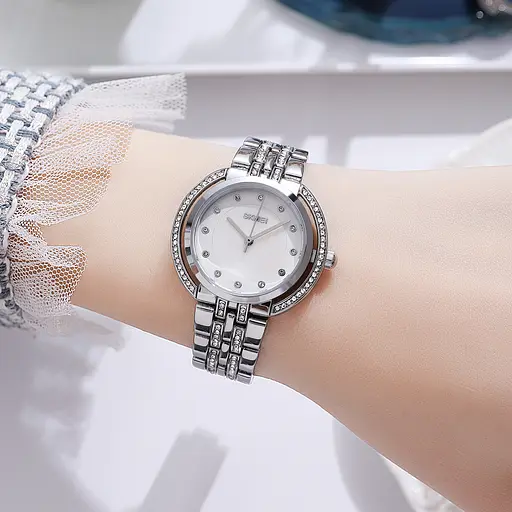 Наручний годинник жіночий 1979SI Silver Skmei acs0030440 - фото 4