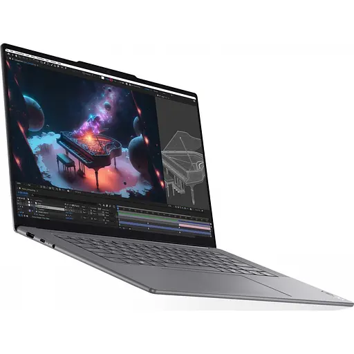 Ноутбук Lenovo Yoga Slim 7i G9 Aura Edition, Ultra 7 256V la 4.8 GHz, 16 GB LPDDR5x 8533,512 GB, Arc 140V - фото 2