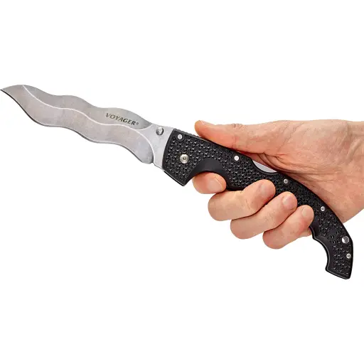 Нож Cold Steel Voyager XL Kris Blade - фото 5