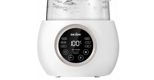 Электрочайник с функцией памяти и поддержания температуры Sejoy TN74 800 Вт белый - фото 5