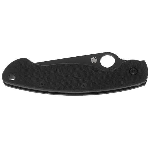 Нож Spyderco Military Black - фото 2