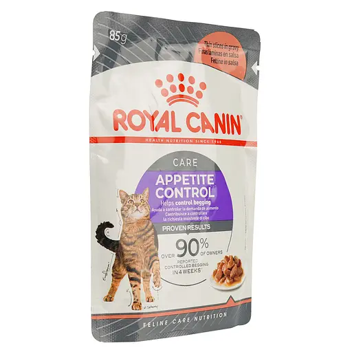 Влажный корм с мясом для стерилизованных кошек Royal Canin Aappetite Сontrol Сig 1.02 кг (12 шт. х 85 г) - фото 3