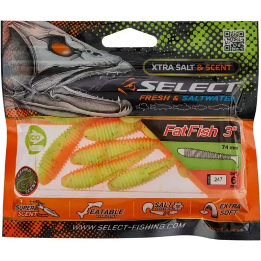 Силікон Select FatFish 3" #247 (6 шт/уп) - фото 2