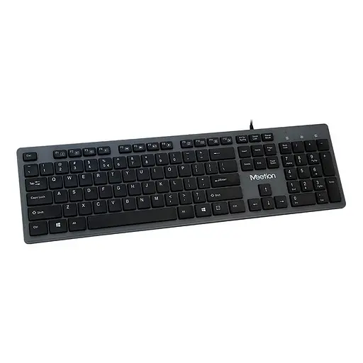 Клавиатура MeeTion USB Standard Chocolate Ultrathin Keyboard K841 Ukr/RU/EN раскладки - фото 6