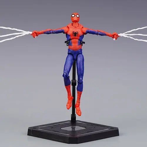 Рухома колекційна фігурка Spider-Man: Into the Spiderverse Піте Б. Паркер - фото 9
