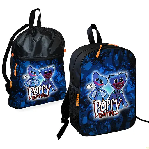 Шкільний рюкзак дитячий Хаггі Ваггі Poppy + Сумка для взуття спортивної форми рюкзак-мішок для хлопчика (01804)