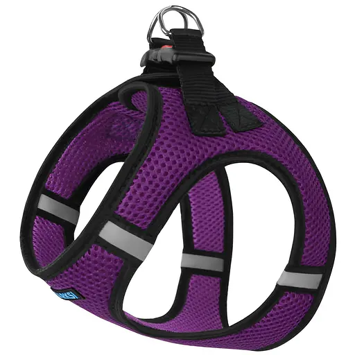 Шлея для собак Barksi Mesh Vest 3D сітка фіолетова XS 29-34 см - фото 1