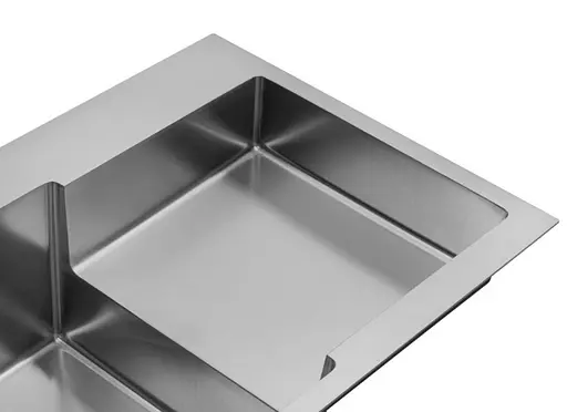 Кухонная мойка Kroner KRP Gebürstet - 7848LHM (3,0/1,0 мм) (CV030021) - фото 6