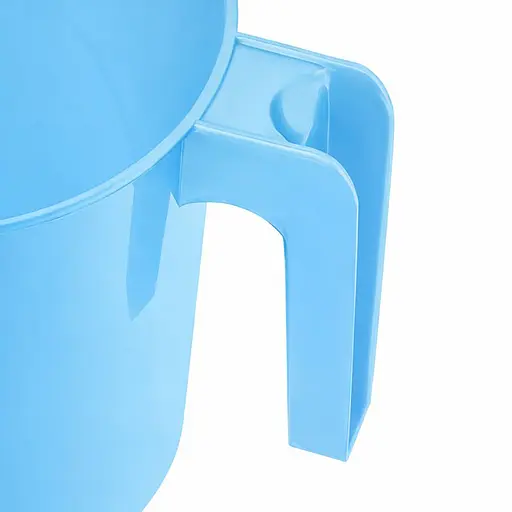 Стакан мірний пластмасовий із ручкою для харчових продуктів 1750 мл  Блакитний 88219 - фото 3