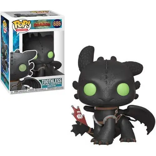 Фигурка Funko Pop Фанко Поп How to Train Your Dragon Toothless Как приручить дракона Беззубик HTTYD T686