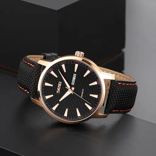 Наручний годинник чоловічий 9303RGBK Rose Gold-Black Skmei acs0029773 - фото 3