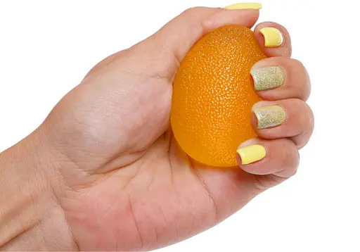 Еспандер кістьовий яйце EasyFit Hand Boost силіконовий Помаранчевий (EF-1906-OR) - фото 2