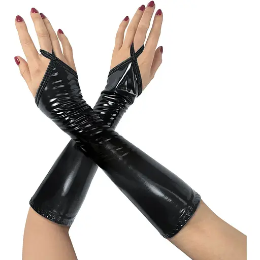 Вінілові міттинки Art of Sex - Lora - фото 2