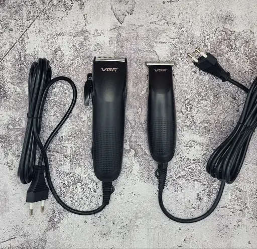 Набор для стрижки 2 в 1 VGR V-023 (машинка + триммер + кейс) - фото 3