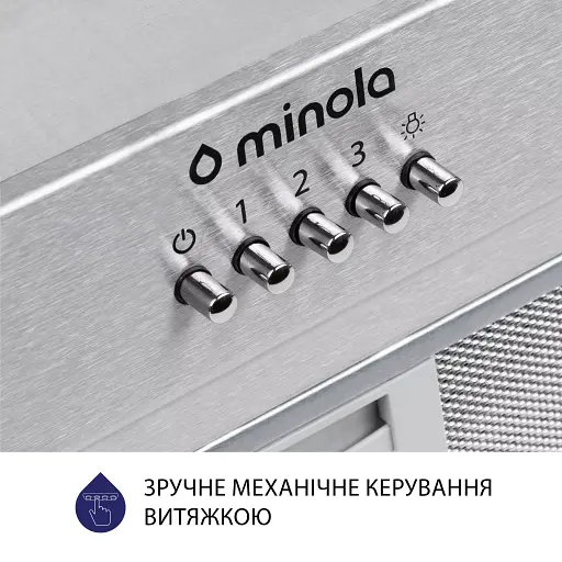 Вытяжка полновстраиваемая Minola HBI 5202 I 700 LED - фото 6