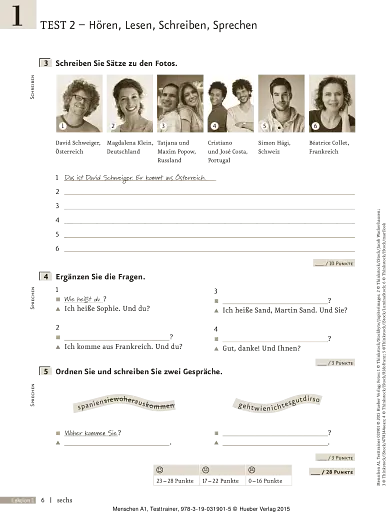 Menschen A1. Testtrainer + CD - фото 4