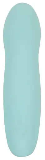 Вібратор-кролик Cuties Mini Rabbit Softies 15.5 см (бірюзовий) - фото 4