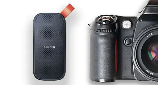 Наружный SSD-накопитель SanDisk Portable SSD 1Tb USB 3.2 Gen.2 (SDSSDE30-1T00-G25) - фото 7