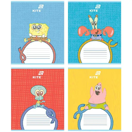 Набор тетрадей Kite SB в косую линию 12 листов 25 шт. (SB26-235) - фото 1