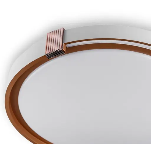 Стельовий світильник COLISEUM матовий 60W 395*60мм 3000К-6500К з ДК біле золото - фото 2