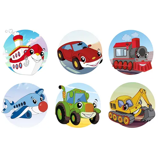 Развивающие кубики "В мире техники" ТехноК 1769TXK - фото 2