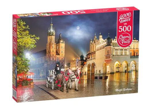 Пазлы CherryPazzi Волшебный Краков, 500 элементов, 34.5x50 см, 20043