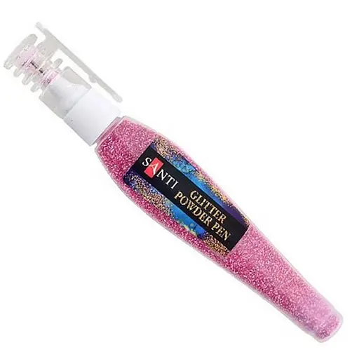 Ручка с рассыпным глиттером 5893820 розовый 10 грамм
